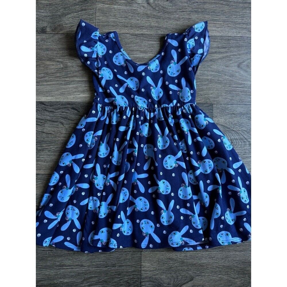 Dot Dot‎ Smile Girls Twirl Dress Bunnies 2T